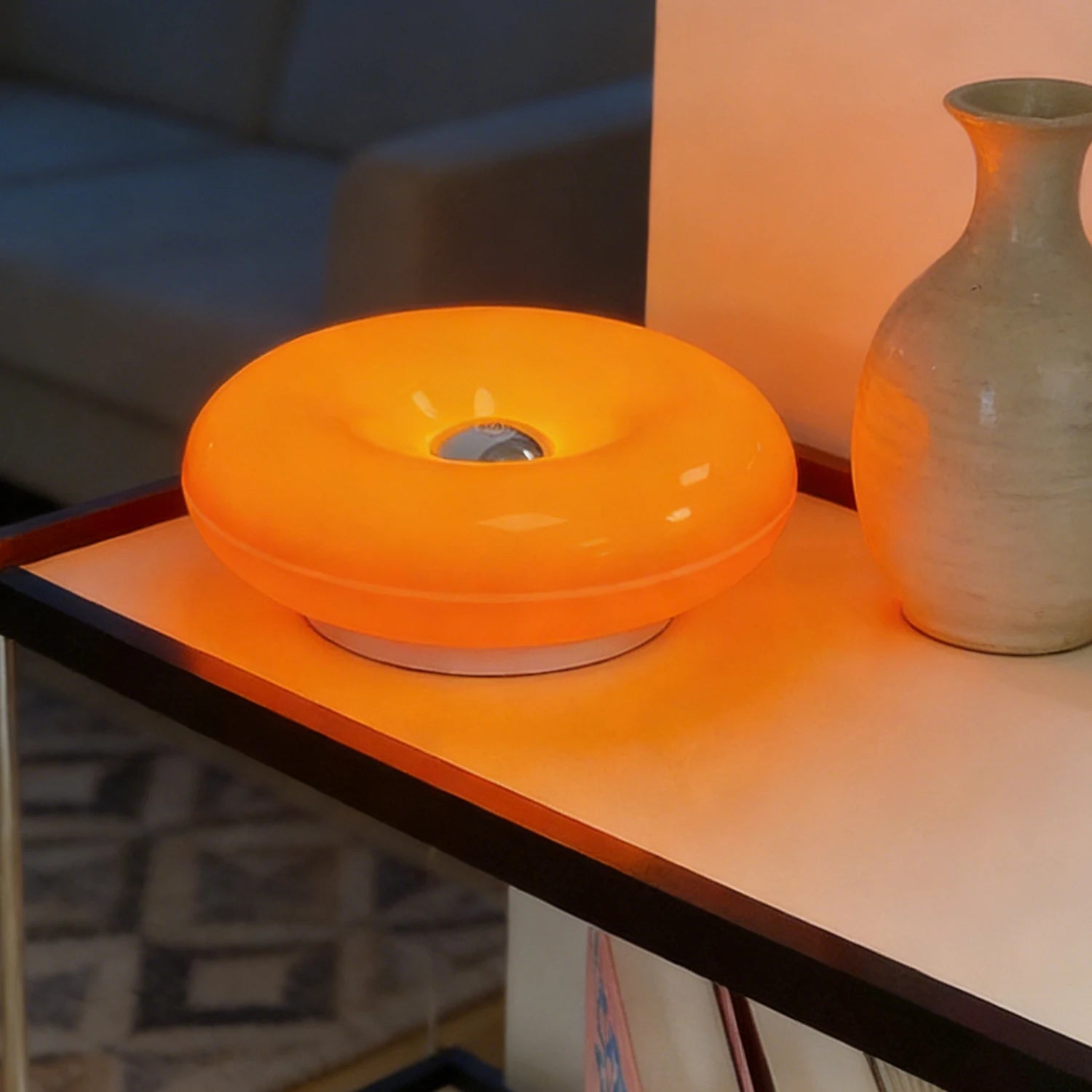 Amber Glow Lamp