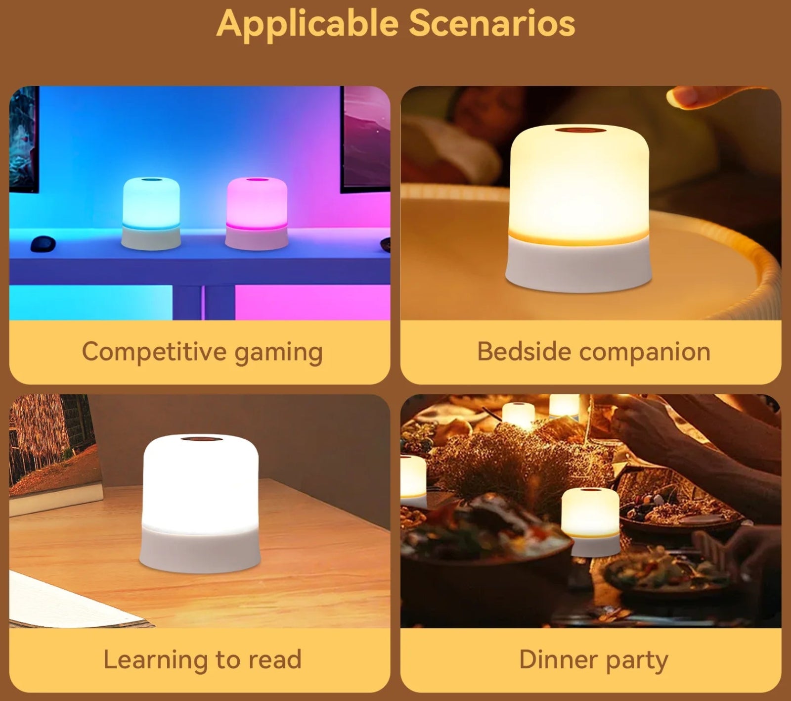 Rechargeable Ambient Led Lamp