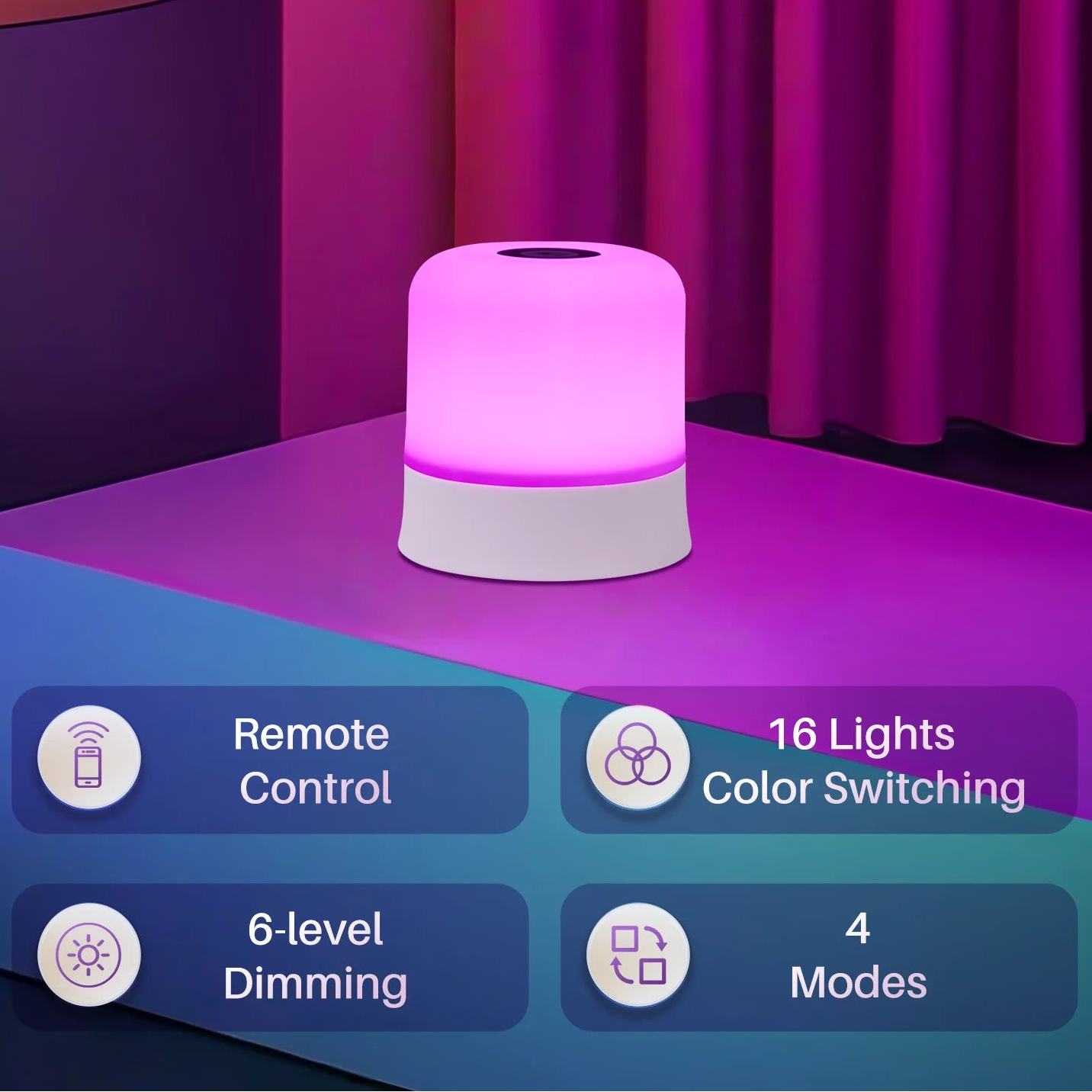 Rechargeable Ambient Led Lamp