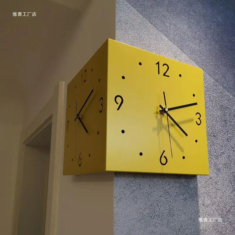 Corner Fit Wall Clock