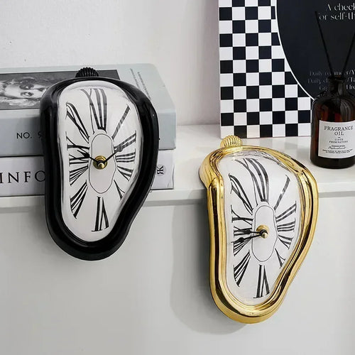 Melted Clock Art