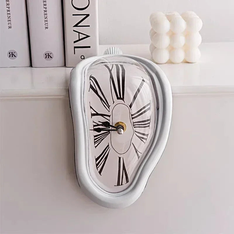 Melted Clock Art