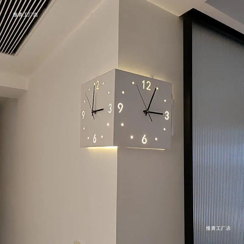 Corner Fit Wall Clock