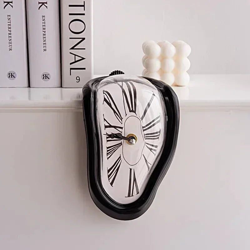 Melted Clock Art