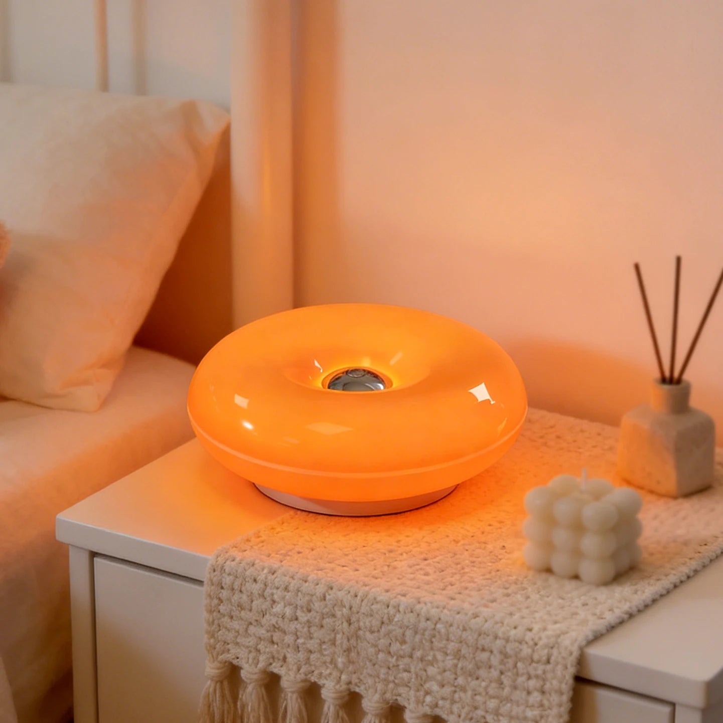 Amber Glow Lamp