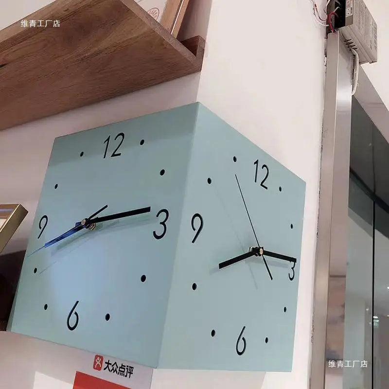 Corner Fit Wall Clock