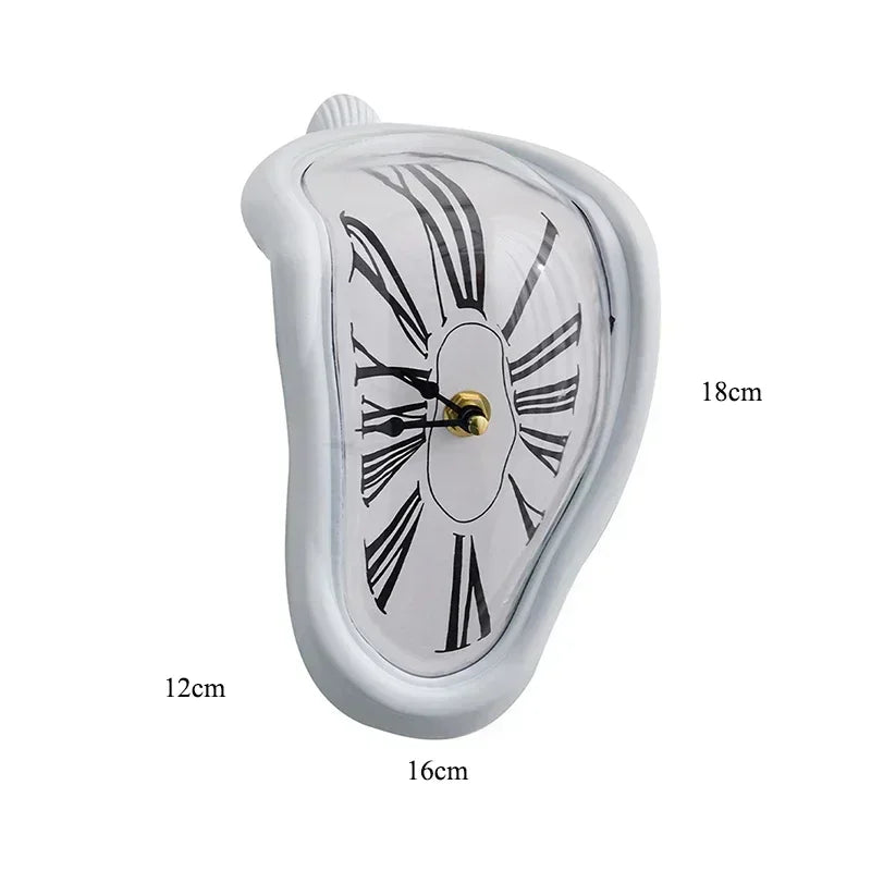 Melted Clock Art