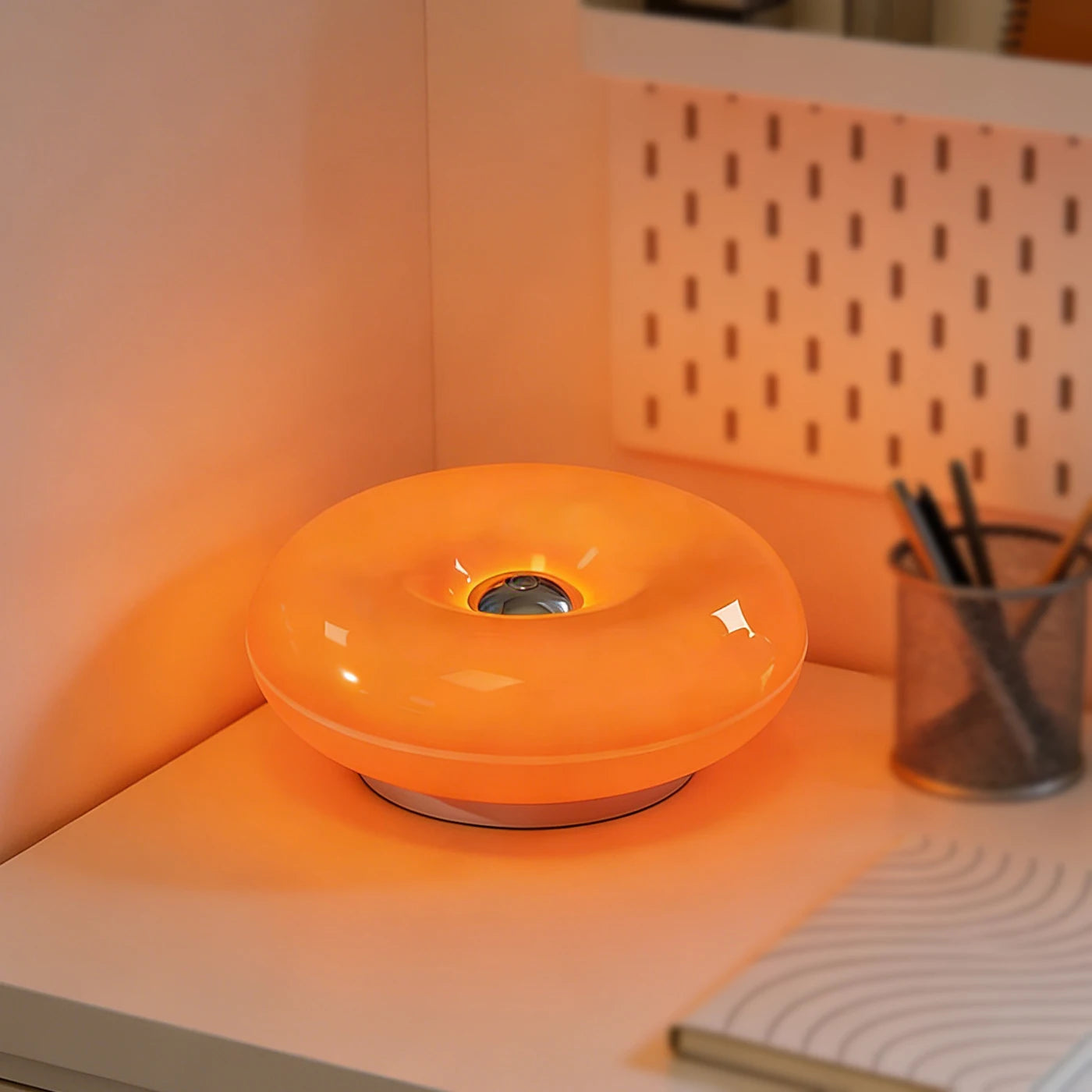 Amber Glow Lamp